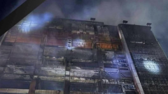 伊拉克一超市突发大火 近50人死亡